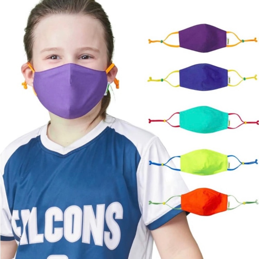 Crayola 5 pack kids face masks